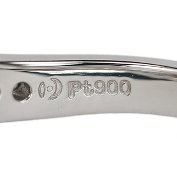タサキ 田崎真珠 黒蝶真珠(南洋真珠) リング ダイヤモンド Pt900 TASAKI【中古】【901515】