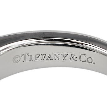 ティファニー ダイヤモンド Vバンド リング Pt950 TIFFANY&Co. V字【中古】【901532】