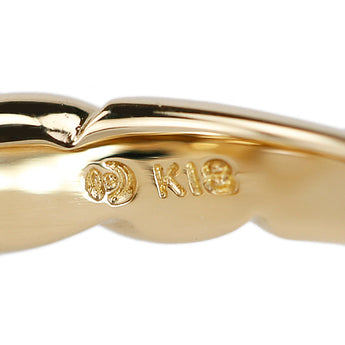 タサキ 田崎真珠 アコヤ真珠 リング K18イエローゴールド TASAKI ロープ ツイスト【中古】【901563】