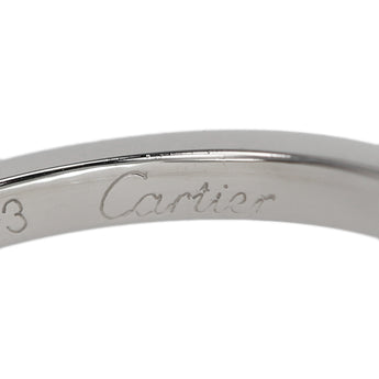 カルティエ ダイヤモンド ソリテール リング  Pt950 CARTIER #53 ソリティア 一粒石 4本爪【中古】【901568】