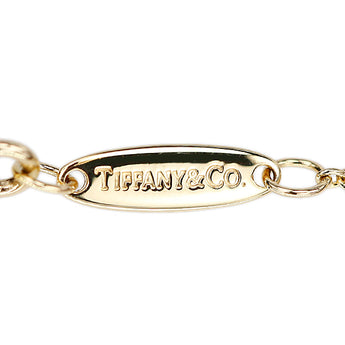 ティファニー ダイヤモンド バイザヤード ネックレス K18イエローゴールド TIFFANY&Co. 一粒石【中古】【901591】