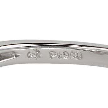 タサキ 田崎真珠 アコヤ真珠 リング ダイヤモンド Pt900 TASAKI リボン【中古】【901599】