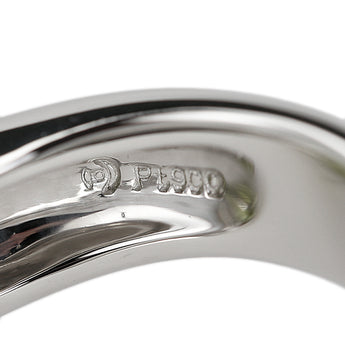 タサキ 田崎真珠 ペリドット リング ダイヤモンド Pt900 TASAKI【中古】【901626】