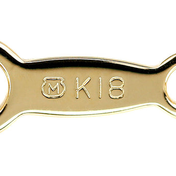 ミキモト 淡水真珠 ネックレス ダイヤモンド K18イエローゴールド MIKIMOTO【中古】【901637】