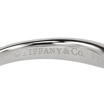 ティファニー ダイヤモンド ハーモニー リング  Pt950 TIFFANY&Co. 鑑定書 グレード付き 一粒石 ソリティア 4本爪【中古】【901670】