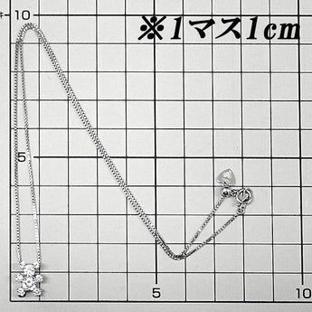 ダイヤモンド ネックレス  ダイヤモンド ダイヤモンド Pt900 Pt850 くま クマ ベア 動物 アニマル【中古】【901697】