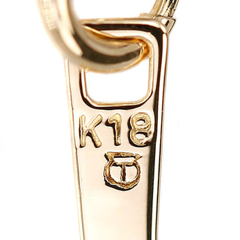 タサキ 田崎真珠 ダイヤモンド ネックレス  K18イエローゴールド TASAKI 一粒石 ソリティア【中古】【901729】