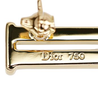 ディオール ダイヤモンド ブローチ K18イエローゴールド Dior リボン【中古】【901737】