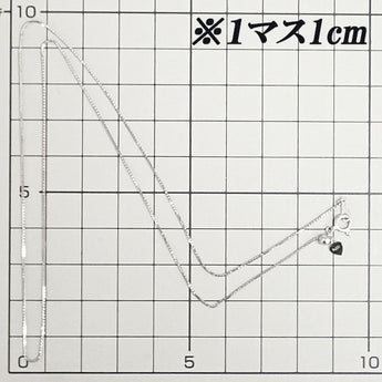 チェーンネックレス Pt850 ベネチアン 46.5cm 地金のみ 石なし【中古】【901788】