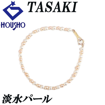 タサキ 田崎真珠 淡水真珠 ブレスレット K18イエローゴールド TASAKI【中古】【901793】