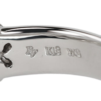 ポンテヴェキオ ダイヤモンド リング  K18ホワイトゴールド Ponte Vecchio【中古】【901799】