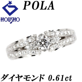 POLA Diamond Ring Pt900 POLA [Pre-owned] [901807]
