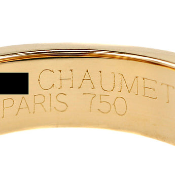 ショーメ アイオライト ジョイア リング K18イエローゴールド Chaumet ロゴ 一粒石【中古】【901907】