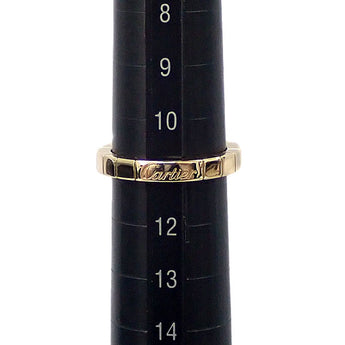 カルティエ ラニエール リング K18イエローゴールド CARTIER #51 地金のみ 石なし ロゴ【中古】【901916】