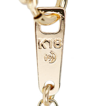 タサキ 田崎真珠 ダイヤモンド ネックレス  K18イエローゴールド TASAKI ソリティア 一粒石【中古】【901980】