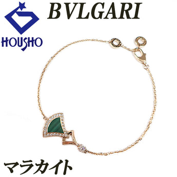ブルガリ カラーストーン ディーヴァドリーム ブレスレット ダイヤモンド K18ピンクゴールド BVLGARI【中古】【901984】