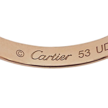 カルティエ トリニティ SM リング K18イエローゴールド K18ホワイトゴールド K18ピンクゴールド CARTIER #53 3連 スリーカラーゴールド 地金のみ 石なし【中古】【901992】