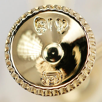 ミキモト アコヤ真珠 イヤリング K18イエローゴールド MIKIMOTO リボン【中古】【902008】