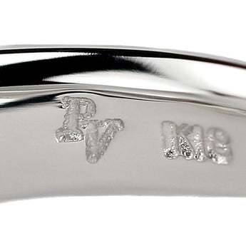 ポンテヴェキオ ダイヤモンド リング  K18ホワイトゴールド Ponte Vecchio ハート パヴェ【中古】【902028】