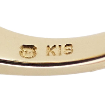 ミキモト アコヤ真珠 リング ダイヤモンド K18イエローゴールド MIKIMOTO【中古】【902034】