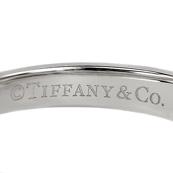 ティファニー ダイヤモンド ソリティア  リング  Pt950 TIFFANY&Co. 鑑定書 グレード付き 一粒石 6本爪【中古】【902035】