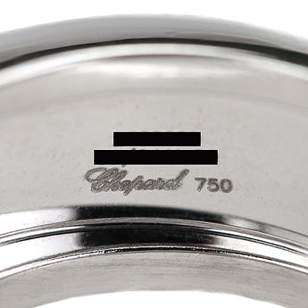 ショパール ダイヤモンド ハッピーダイヤモンド リング K18ホワイトゴールド Chopard ハート 幅広 太め【中古】【902041】