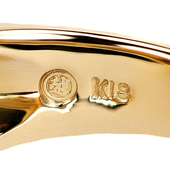 三越 アメジスト リング  ダイヤモンド K18イエローゴールド MITSUKOSHI【中古】【902076】