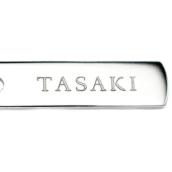 タサキ 田崎真珠 黒蝶真珠(南洋真珠) ネックレス ダイヤモンド K18ホワイトゴールド TASAKI【中古】【902105】
