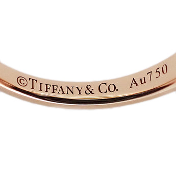ティファニー ダイヤモンド ハーモニー リング  K18ローズゴールド Pt950 TIFFANY&Co. 鑑定書 グレード付き ソリティア 一粒石 4本爪 ピンクゴールド【中古】【902110】