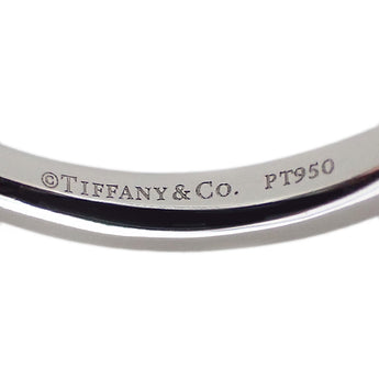 ティファニー ダイヤモンド ハーモニー リング Pt950 TIFFANY&Co. バンド 細め【中古】【902115】