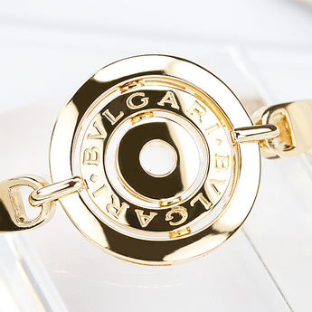 ブルガリ アストラーレ バングル K18イエローゴールド BVLGARI 地金のみ 石なし ロゴ【中古】【902134】