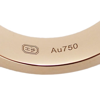 ハリーウィンストン ダイヤモンド HWロゴ リング K18ピンクゴールド HARRY WINSTON エタニティ 一文字【中古】【902141】