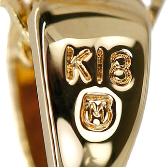 ミキモト アコヤ真珠 ネックレス K18イエローゴールド MIKIMOTO 一粒パール【中古】【902171】