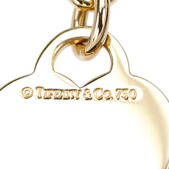 ティファニー リターントゥティファニー ハートタグ ネックレス K18イエローゴールド TIFFANY&Co. 地金のみ 石なし【中古】【902178】