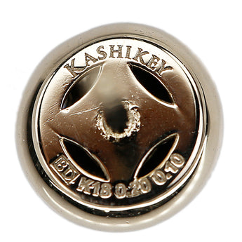 カシケイ ブラウンダイヤモンド モア ピアス  ダイヤモンド K18ブラウンゴールド Kashikey ラウンド サークル 丸 円【中古】【902217】