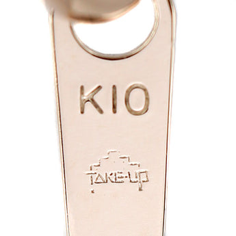 テイクアップ ダイヤモンド ネックレス K10ピンクゴールド TAKE-UP リボン 華奢【中古】【902226】