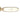 Agate chain necklace in 10K yellow gold with azuki bean pattern, 40.5cm [pre-owned] [Product number 902247]