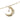 Pre-owned diamond bracelet in 10K yellow gold featuring a crescent moon, star, and other delicate designs. [Product Code: 902258]