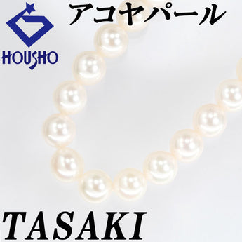 タサキ 田崎真珠 アコヤ真珠 ネックレス SV TASAKI 連【中古】【902277】