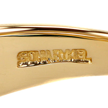SONIA RYKIEL ソニア・リキエル ダイヤモンド リング K18イエローゴールド 三連風 重ね付け風【中古】【902293】