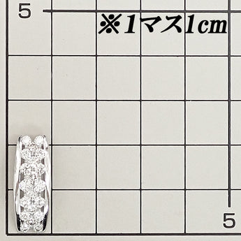 ダイヤモンド ペンダントトップ Pt950 透かし【中古】【902303】