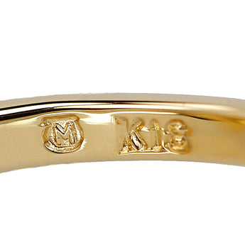 ミキモト アコヤ真珠 リング K18イエローゴールド MIKIMOTO【中古】【902320】