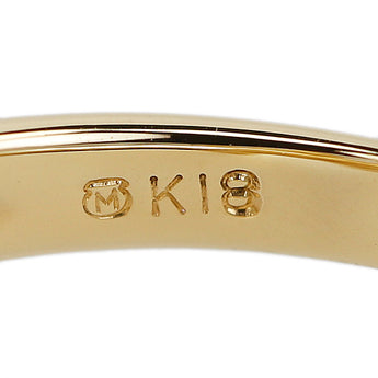 ミキモト 淡水真珠 リング K18イエローゴールド MIKIMOTO リボン【中古】【902338】