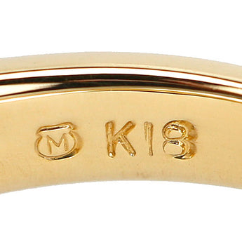 ミキモト アコヤ真珠 リング K18イエローゴールド MIKIMOTO 一粒パール【中古】【902342】