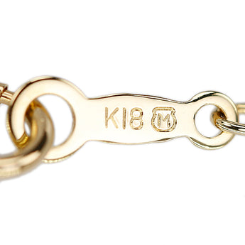 ミキモト アコヤ真珠 ネックレス K18イエローゴールド MIKIMOTO ベル 一粒パール 透かし【中古】【902347】
