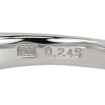 平和堂 ダイヤモンド リング ダイヤモンド Pt950 HCO 鑑定書 グレード付き【中古】【902364】