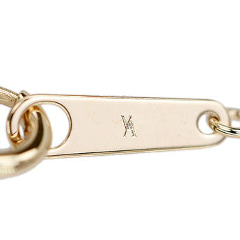 ヴァンドーム青山 シトリン ネックレス ダイヤモンド トパーズ K10イエローゴールド VENDOME AOYAMA 花 フラワー 植物 ボタニカル Y字【中古】【902367】