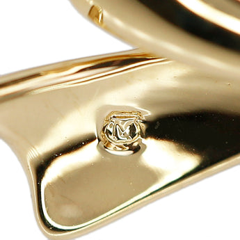 ミキモト アコヤ真珠 ネックレス K18イエローゴールド MIKIMOTO リボン 一粒パール【中古】【902377】