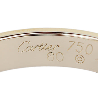 カルティエ トリニティ ウェディング リング K18イエローゴールド K18ホワイトゴールド K18ピンクゴールド CARTIER #60 スリーカラーゴールド メンズ ユニセックス 地金のみ 石なし【中古】【902427】