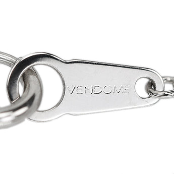 ヴァンドーム青山 ダイヤモンド ネックレス Pt950 Pt850 VENDOME AOYAMA 一粒石 華奢【中古】【902445】